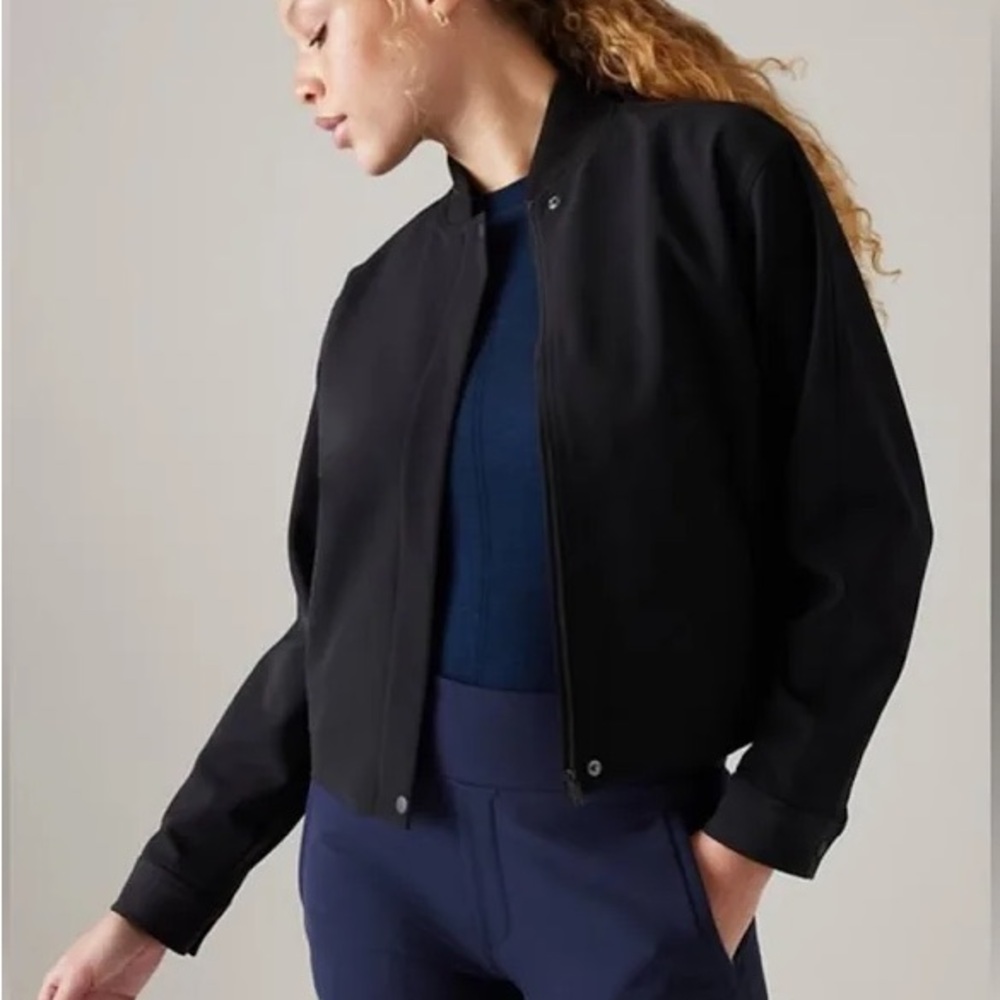Athleta Endless Bomber Jacket - Medium - image 1